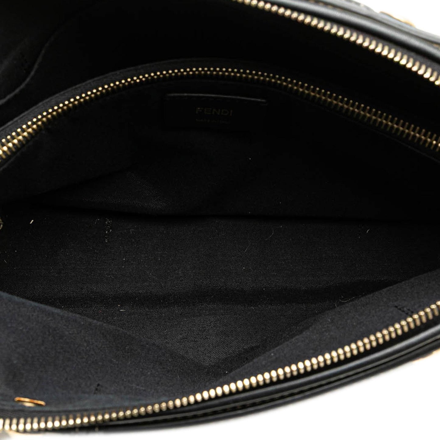 Fendi Petite Studded Leather 2Jours Satchel
