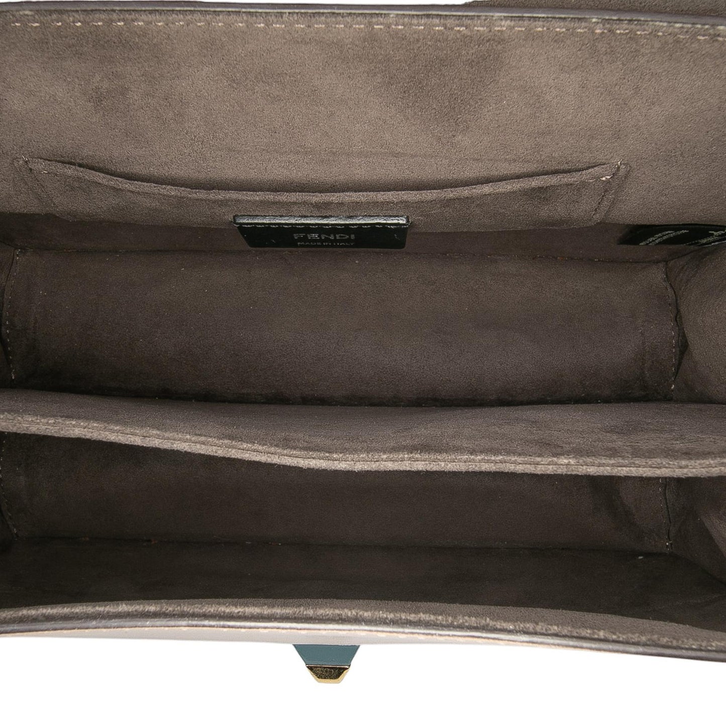 Fendi Zucca Canvas Chef Shoulder Bag
