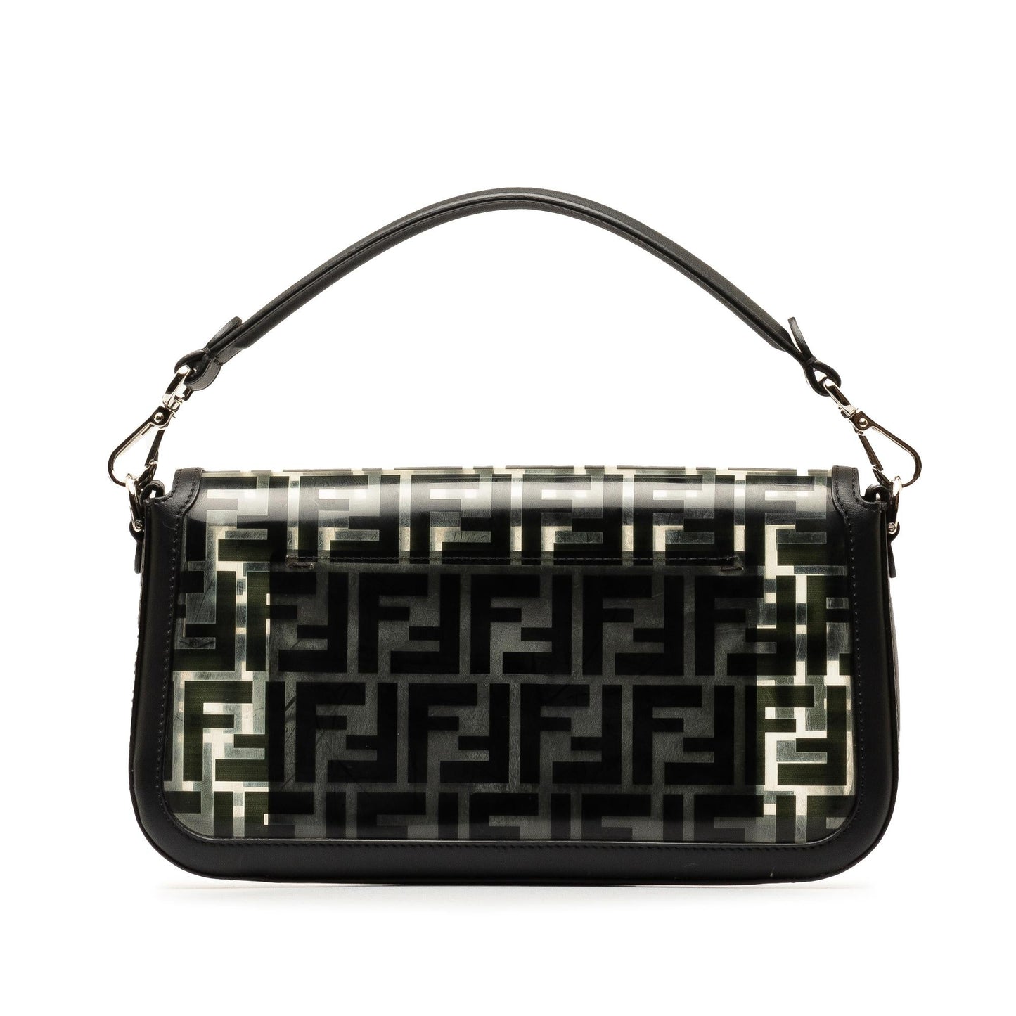 Fendi Medium Zucca PVC Baguette Satchel