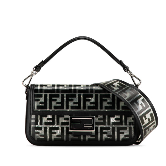Fendi Medium Zucca PVC Baguette Satchel