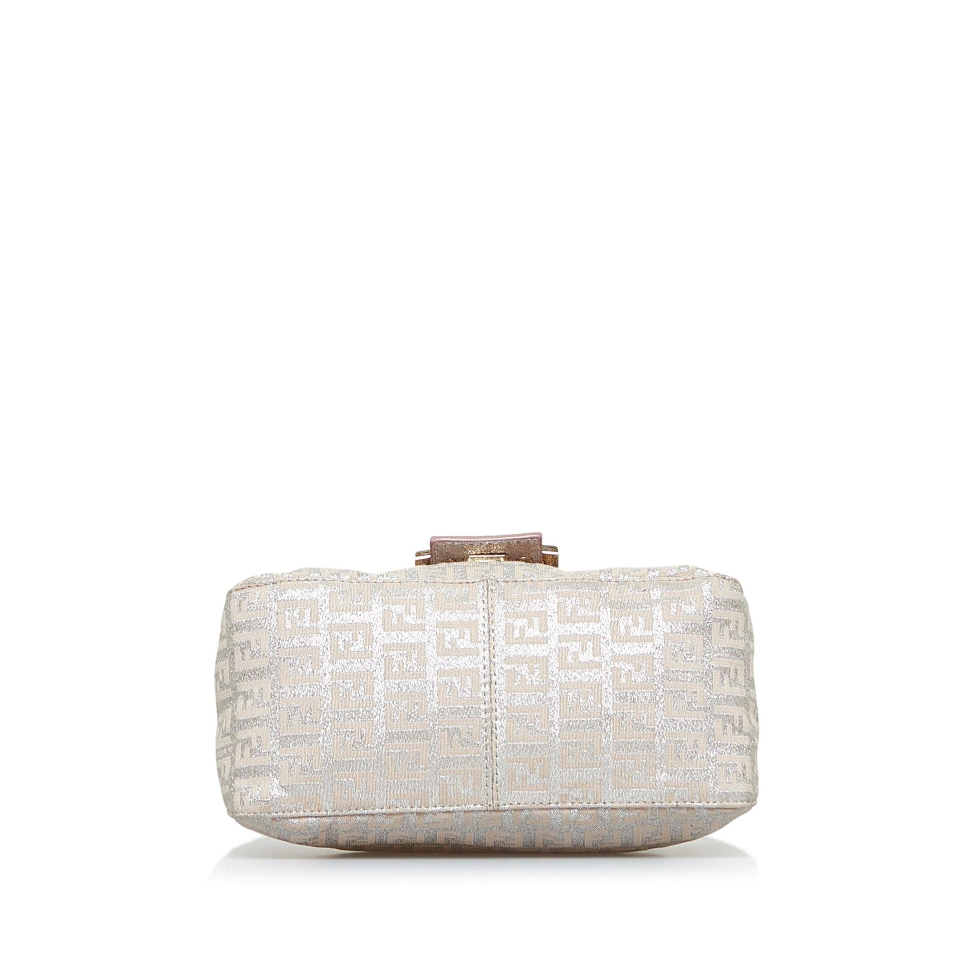 Fendi Metallic Zucchino Mini Mamma Forever