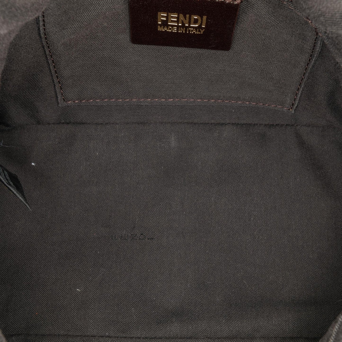 Fendi FF Zucchino Vinyl Satchel