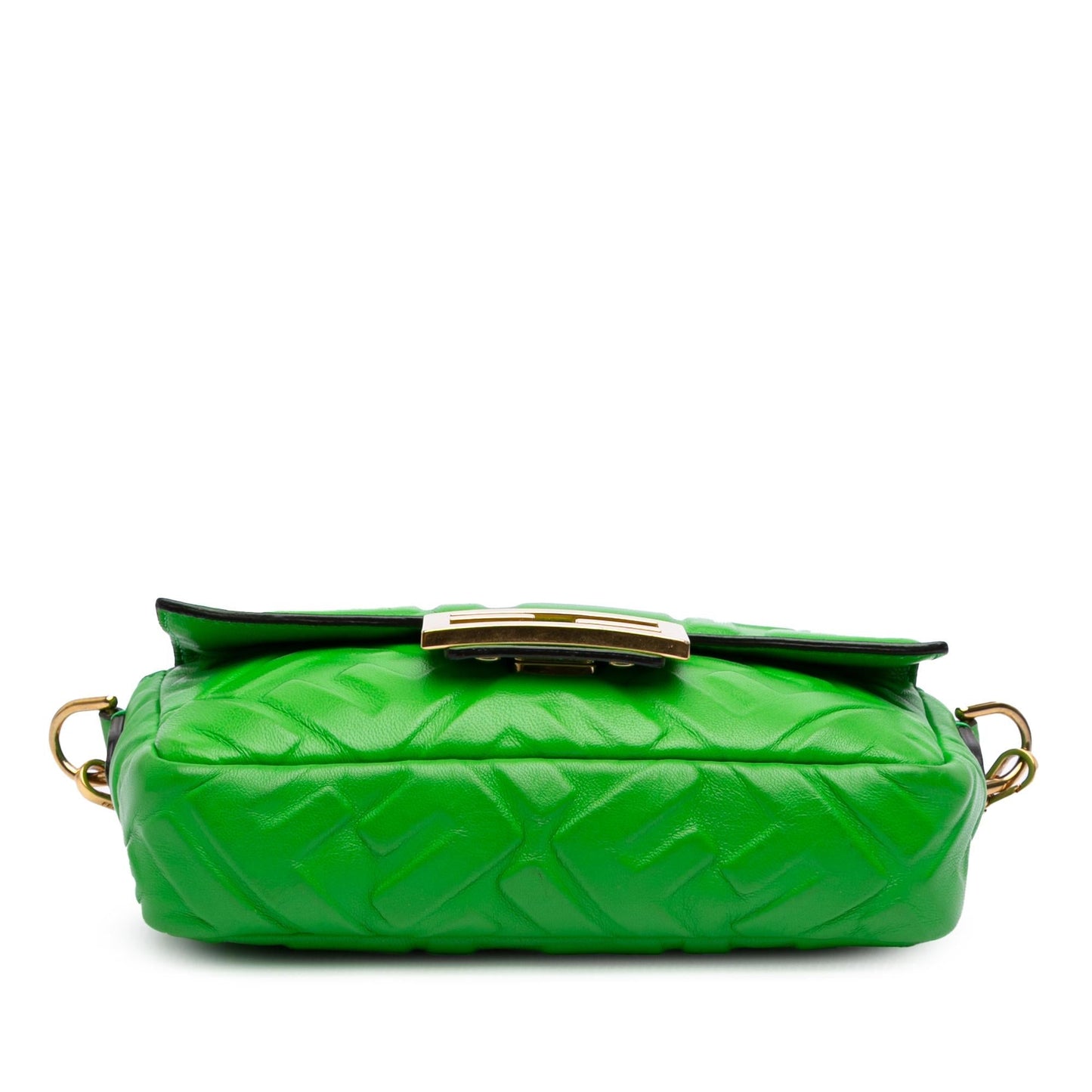 Fendi Micro Leather Monster Baguette Satchel