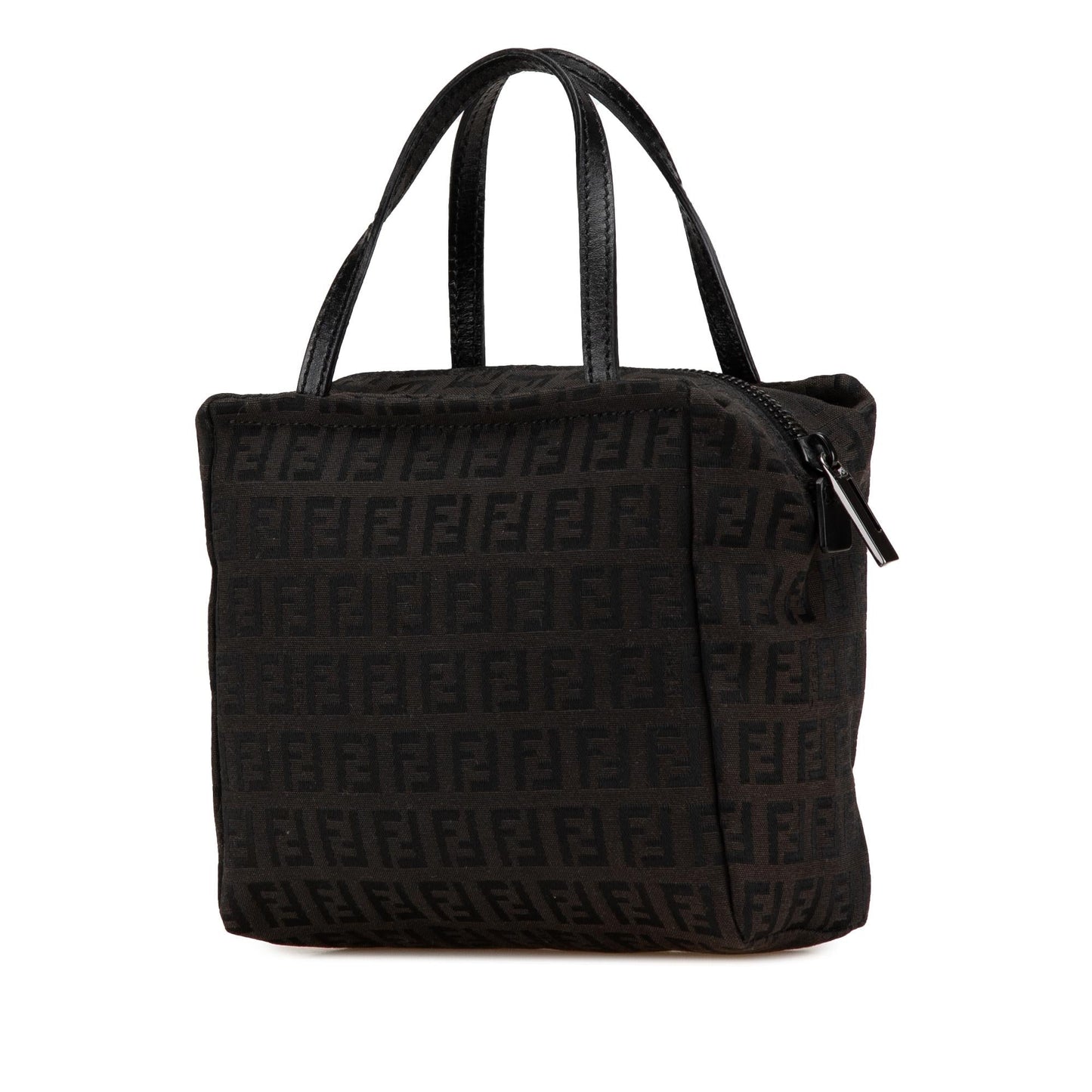 Fendi Mini Zucchino Canvas Handbag