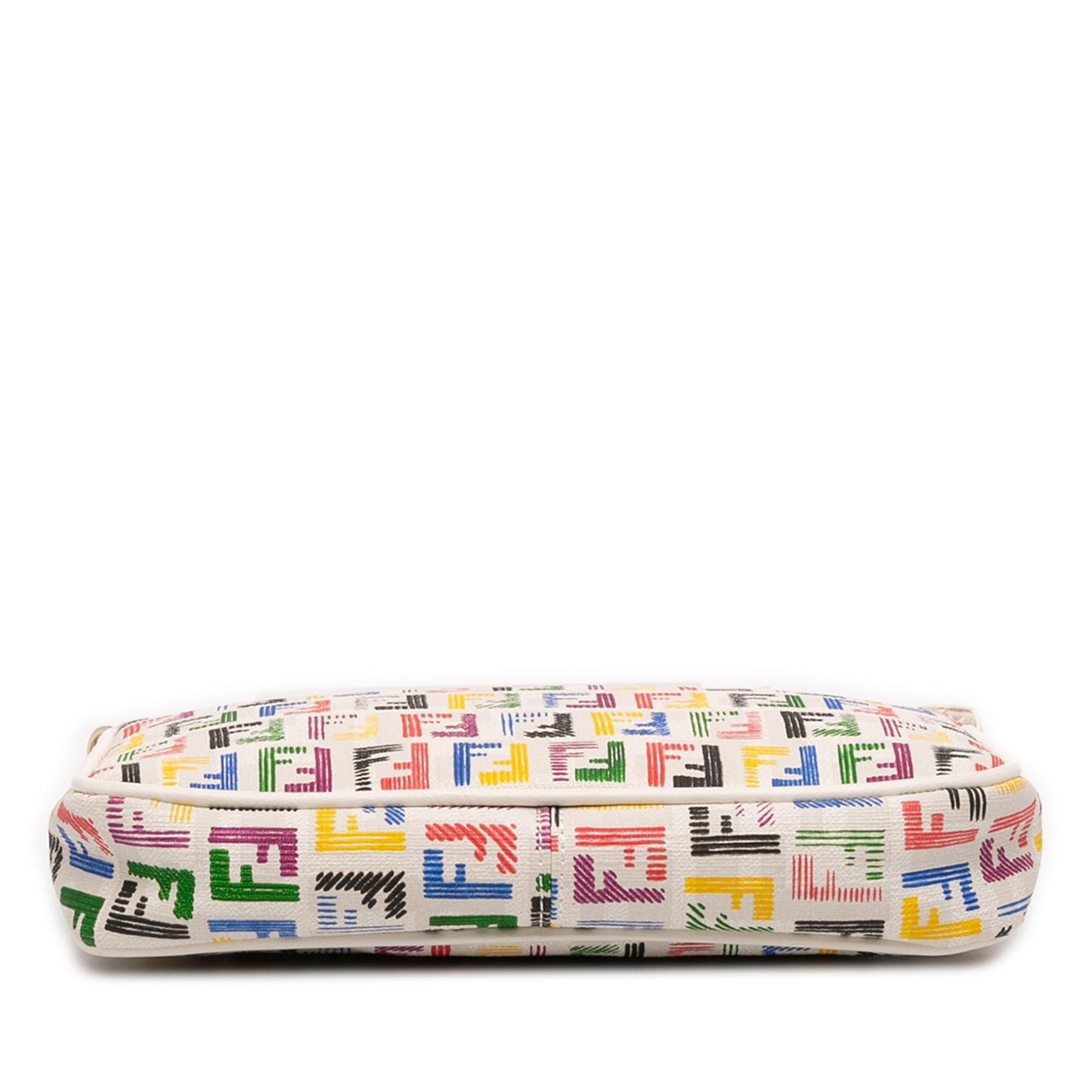 Fendi Zucca Canvas Shoulder Bag