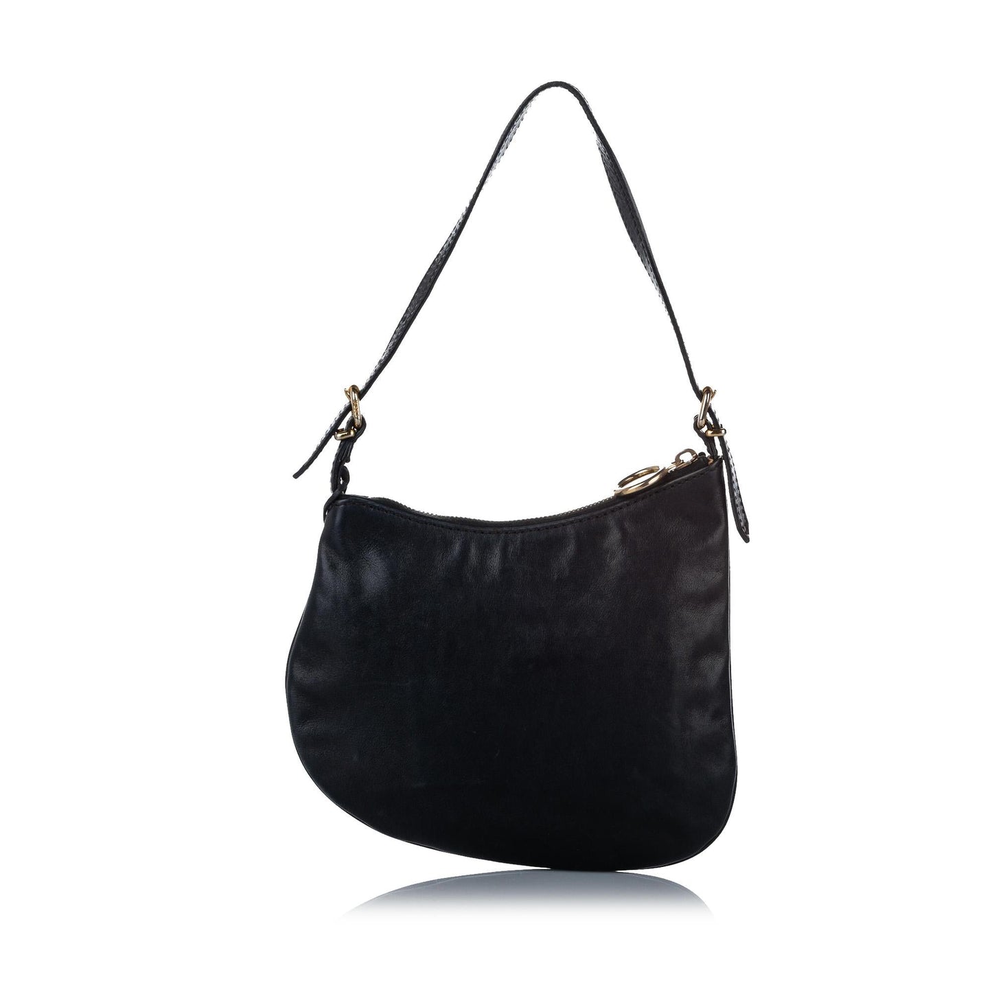 Fendi Oyster Leather Shoulder Bag
