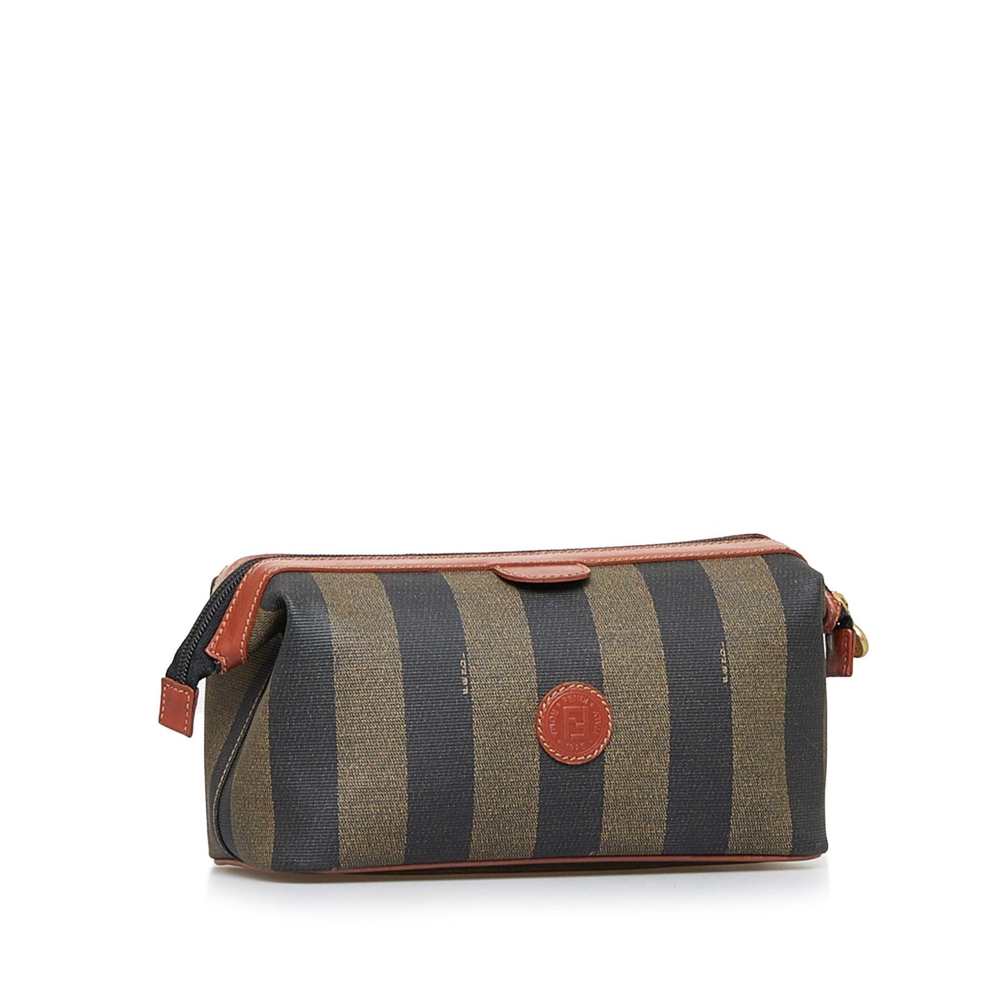 Fendi Pequin Clutch Bag