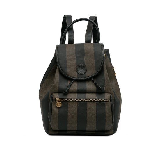 Fendi Pequin Drawstring Backpack (SHG-9jAAoT)