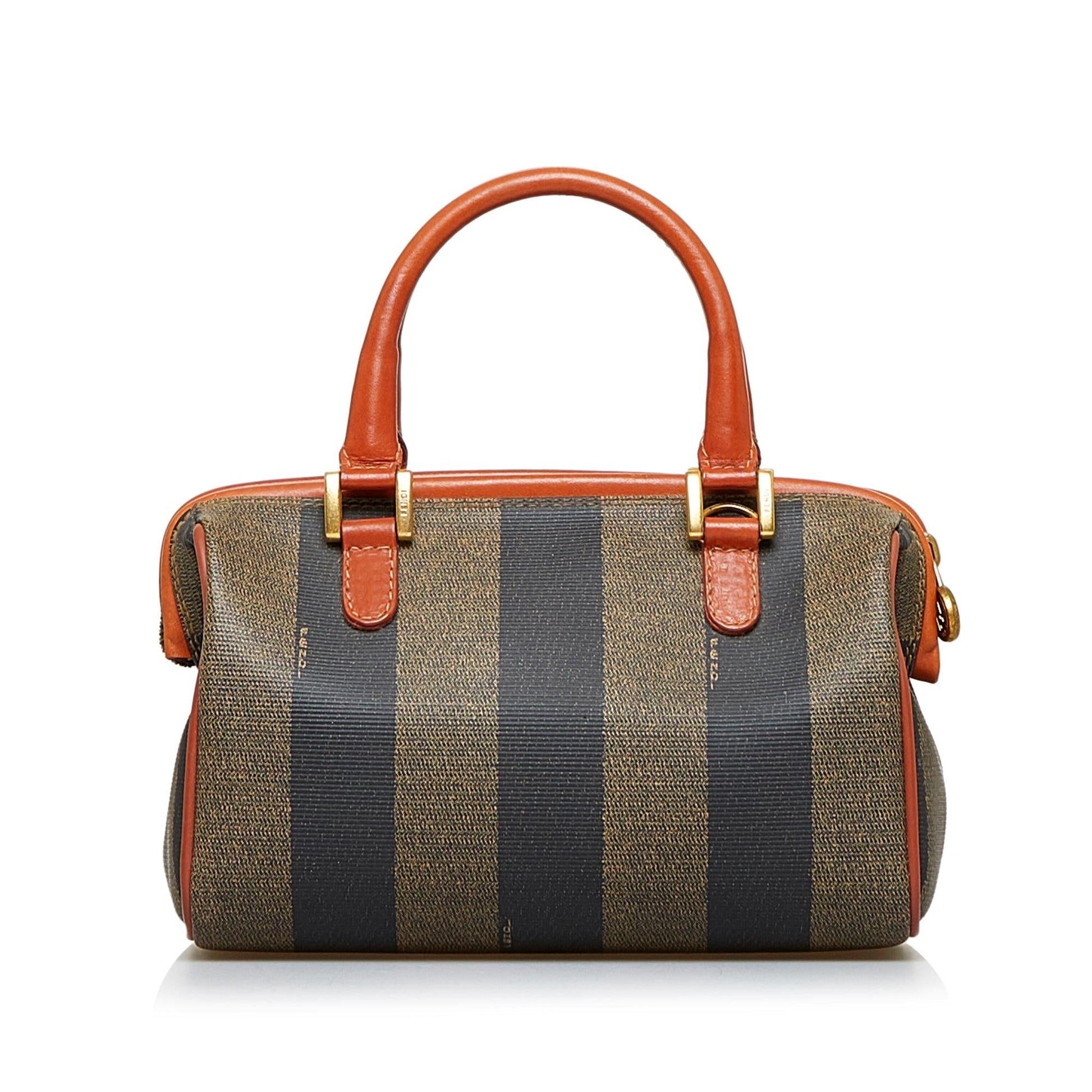 Fendi Pequin Handbag