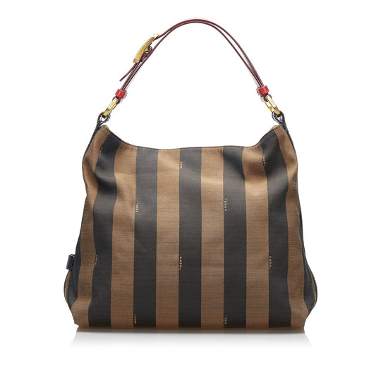 Fendi Pequin Shoulder Bag