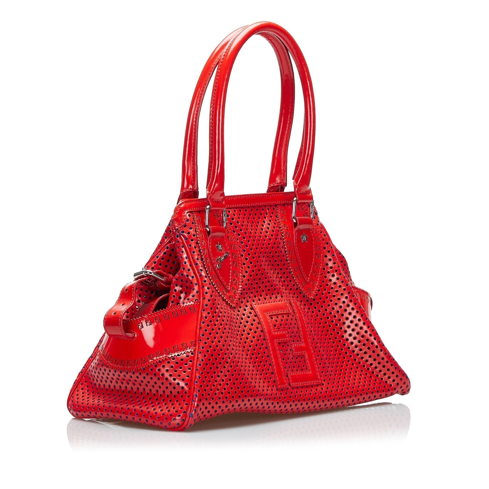 Fendi Perforated De Jour Handbag