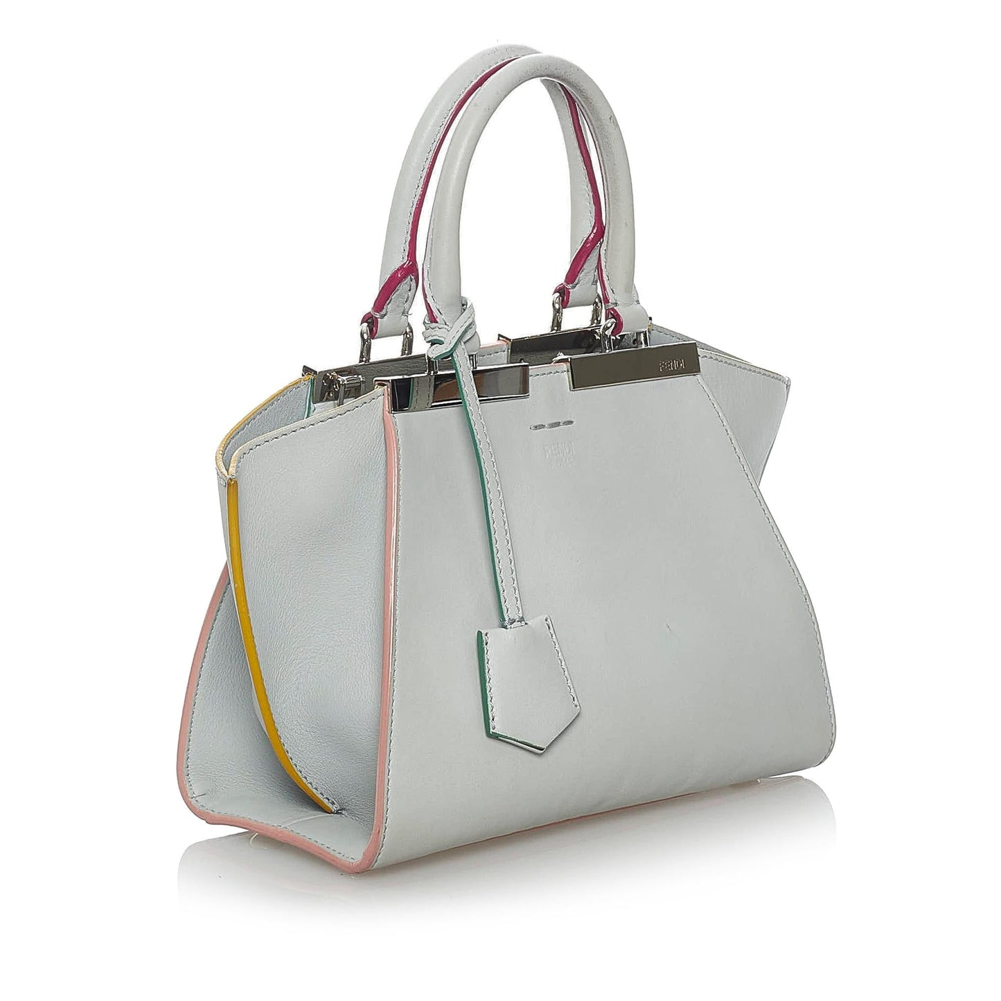 Fendi Petite 3Jours Leather Handbag