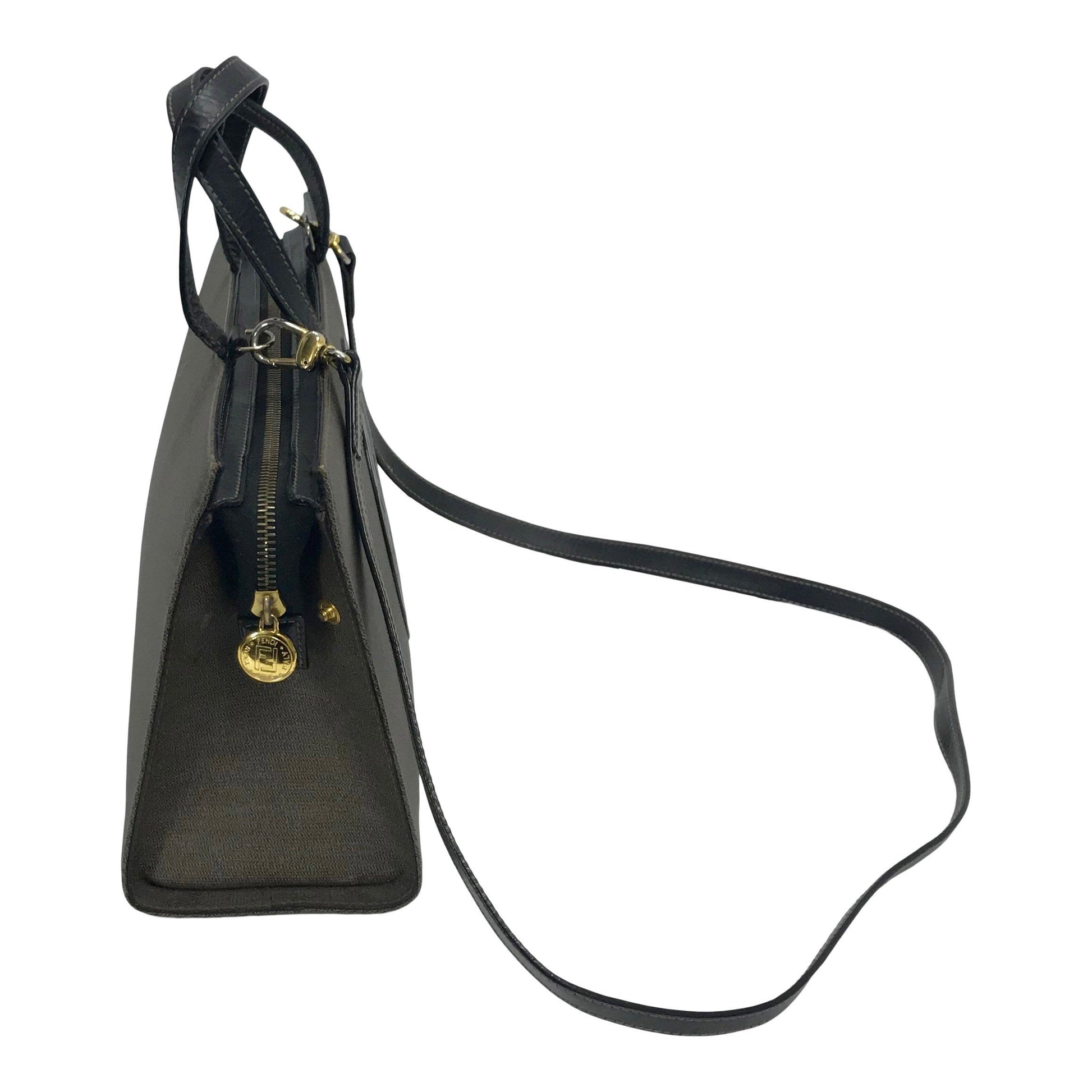Fendi Roma Italy 1925 Logo Tote Bag