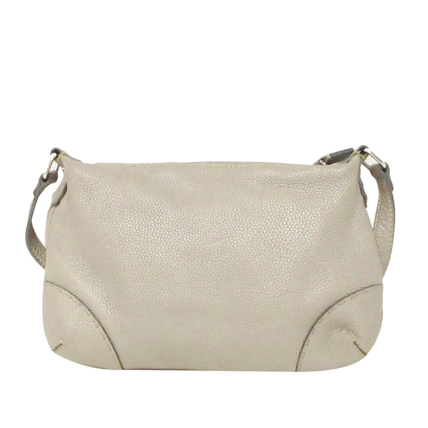 Fendi Medium Embroidered Canvas Baguette