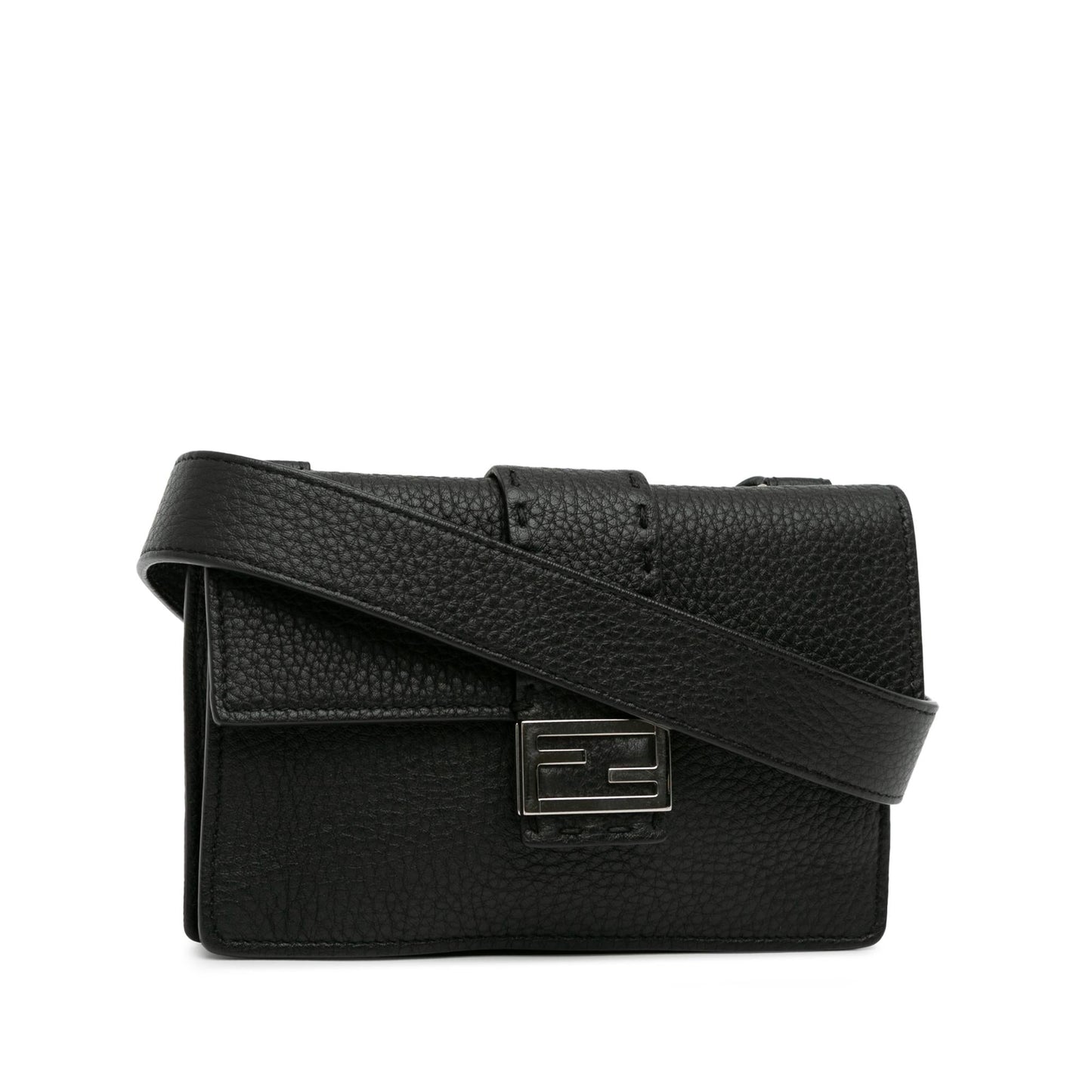 Fendi Selleria Flat Convertible Belt Baguette (SHG-Gfrcyv)