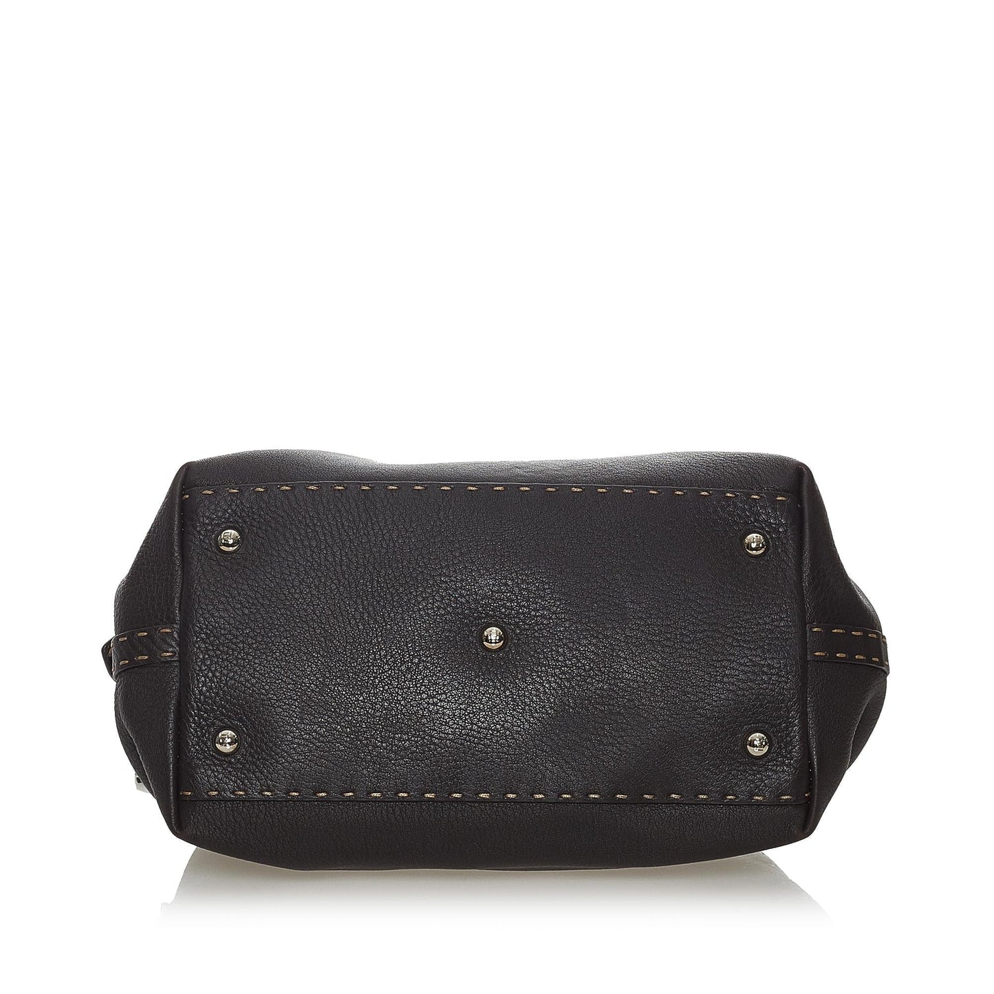 Fendi Selleria Leather Handbag