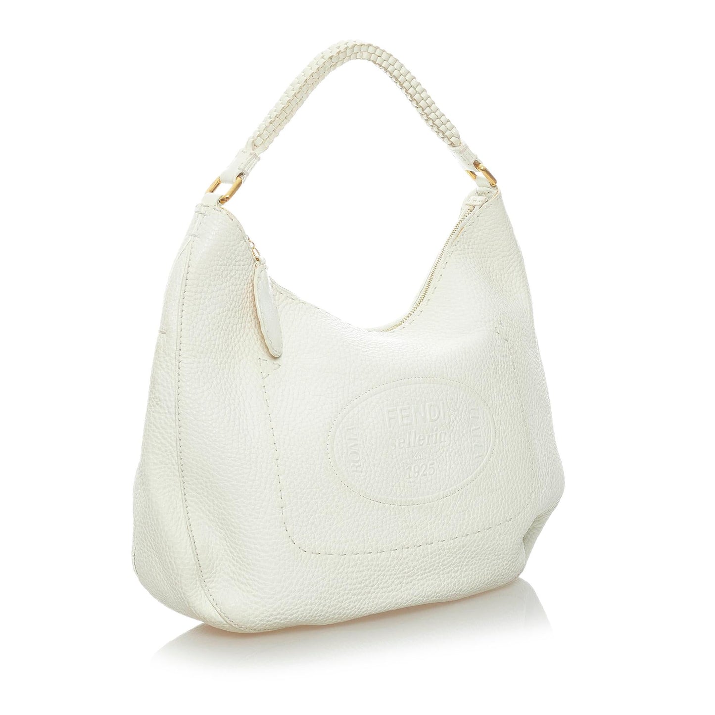 Fendi Selleria Leather Hobo Bag