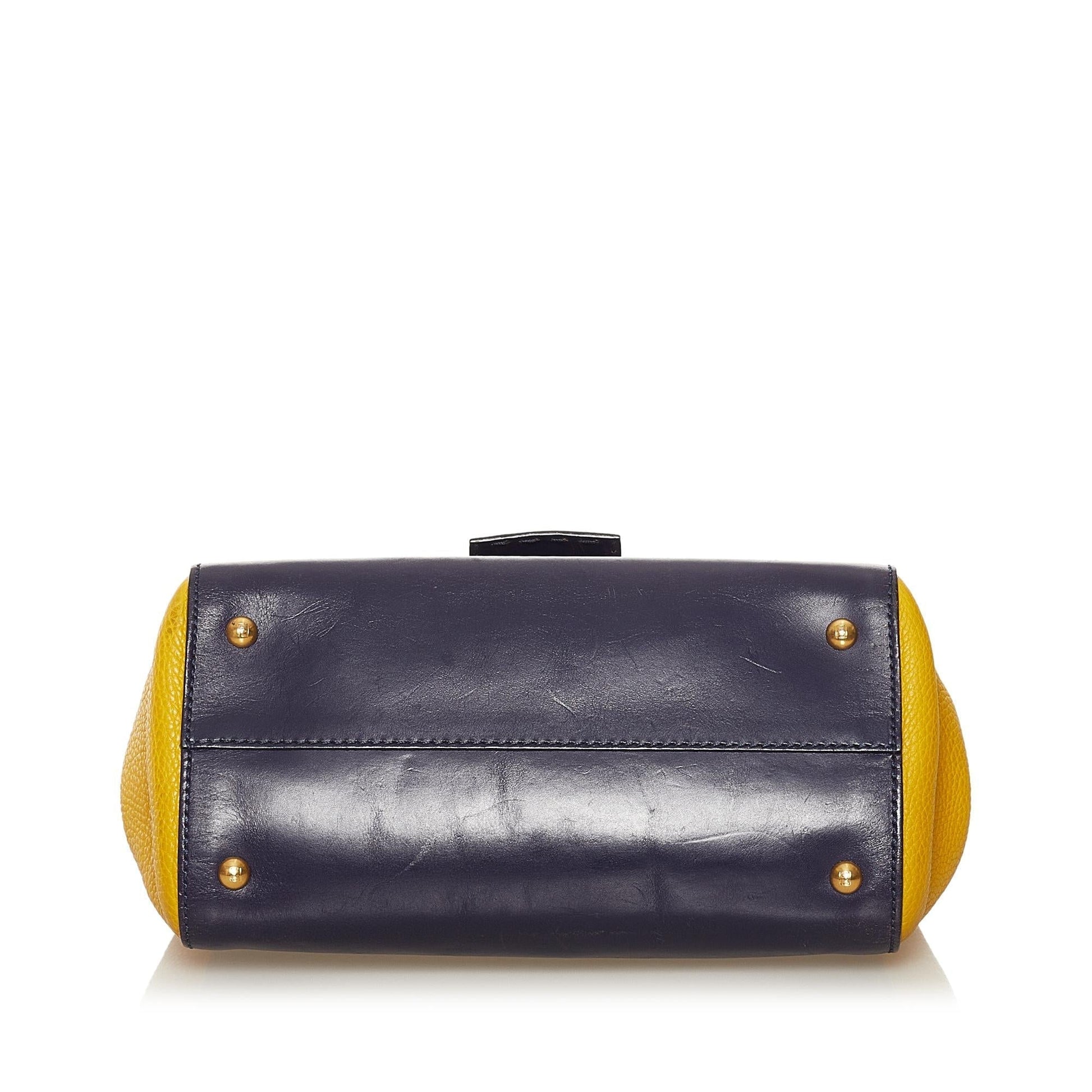 Fendi Silvana Leather Satchel