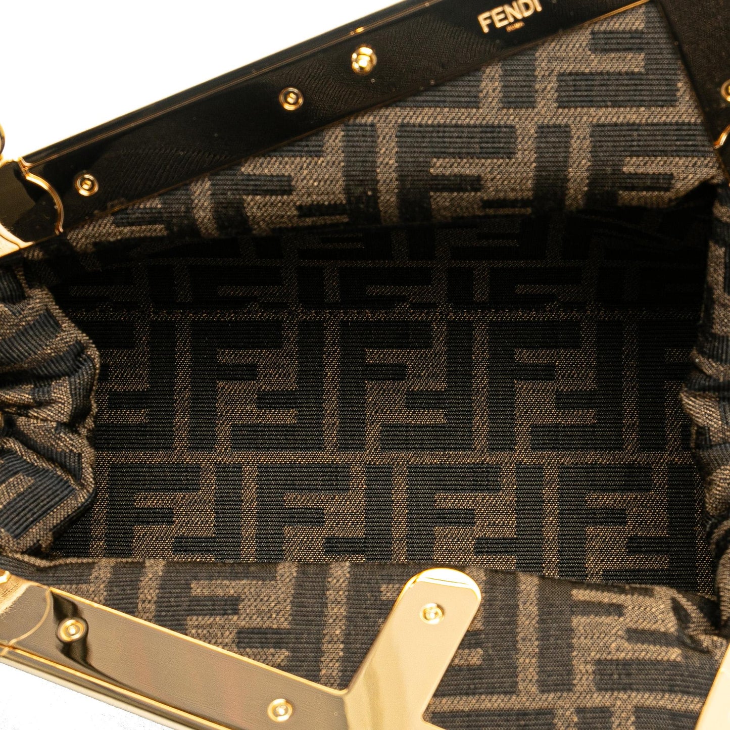 Fendi Zucca Canvas Double Flap Mamma (SHG-kJxSjW)