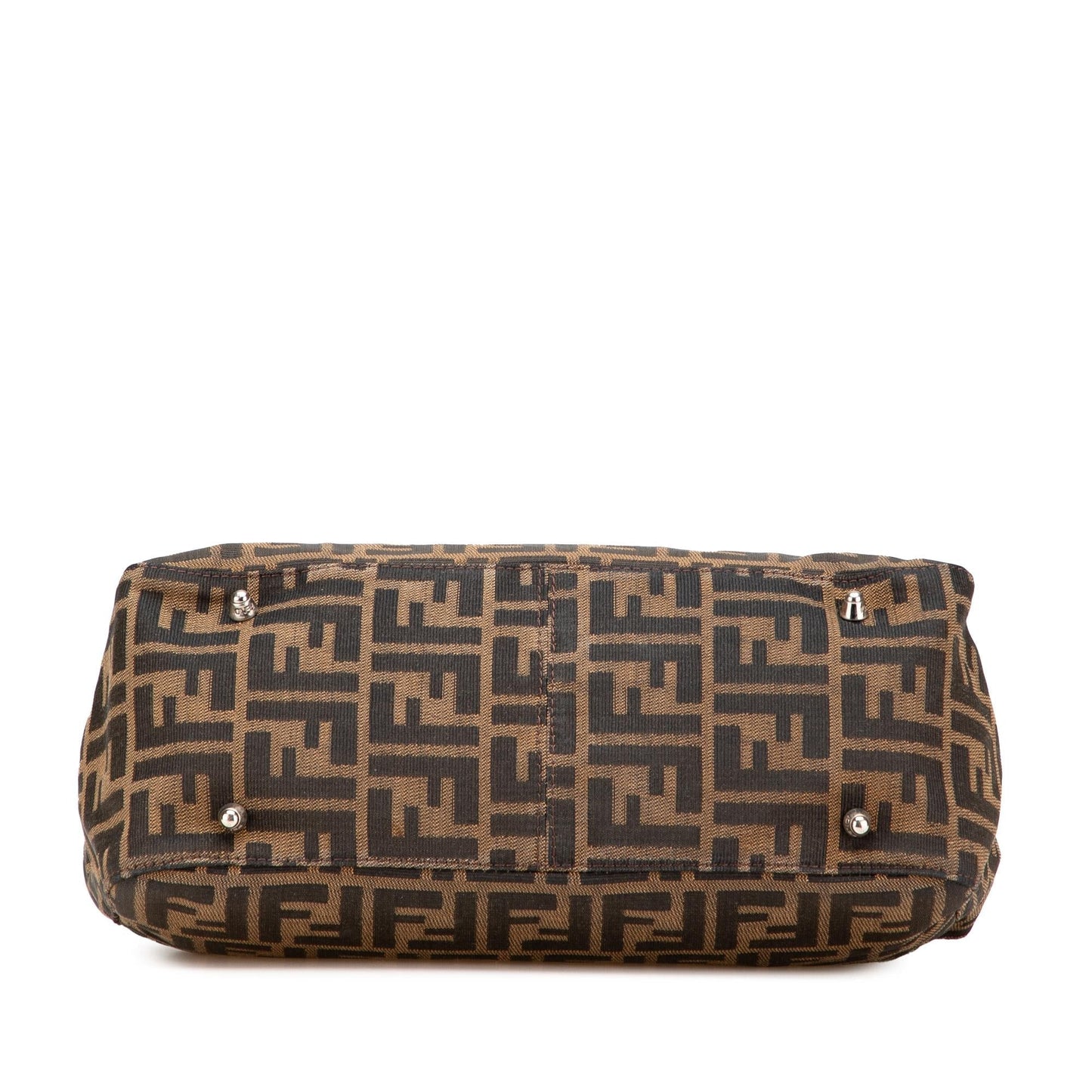 Fendi Small Zucca Canvas Twins Tote