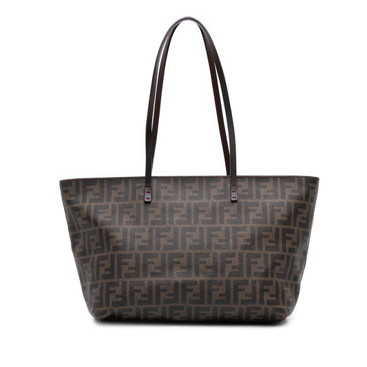 Fendi Small Zucca Spalmati Roll Tote