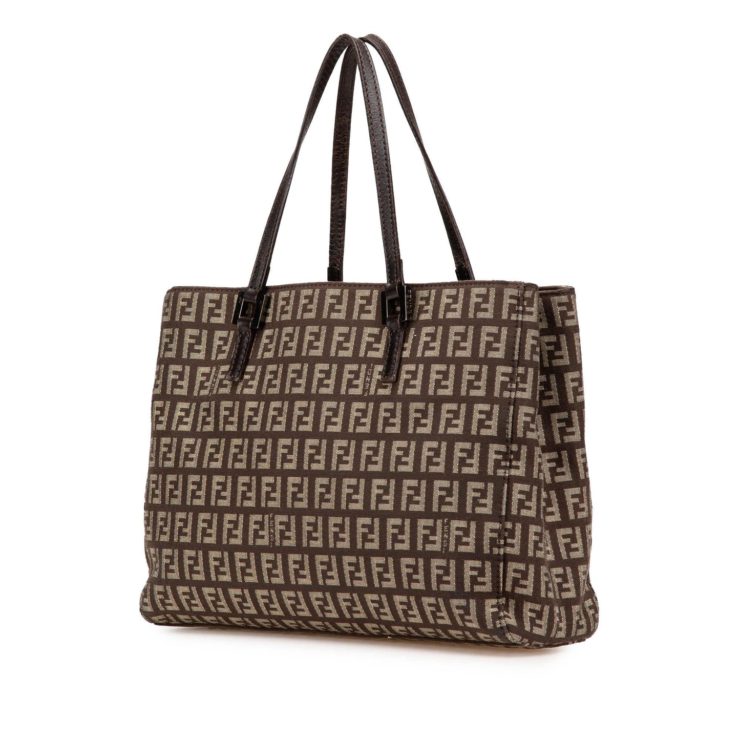 Fendi Small Zucchino Canvas Tote