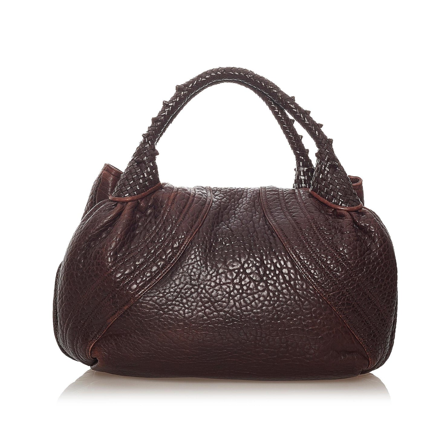 Fendi Spy Leather Handbag