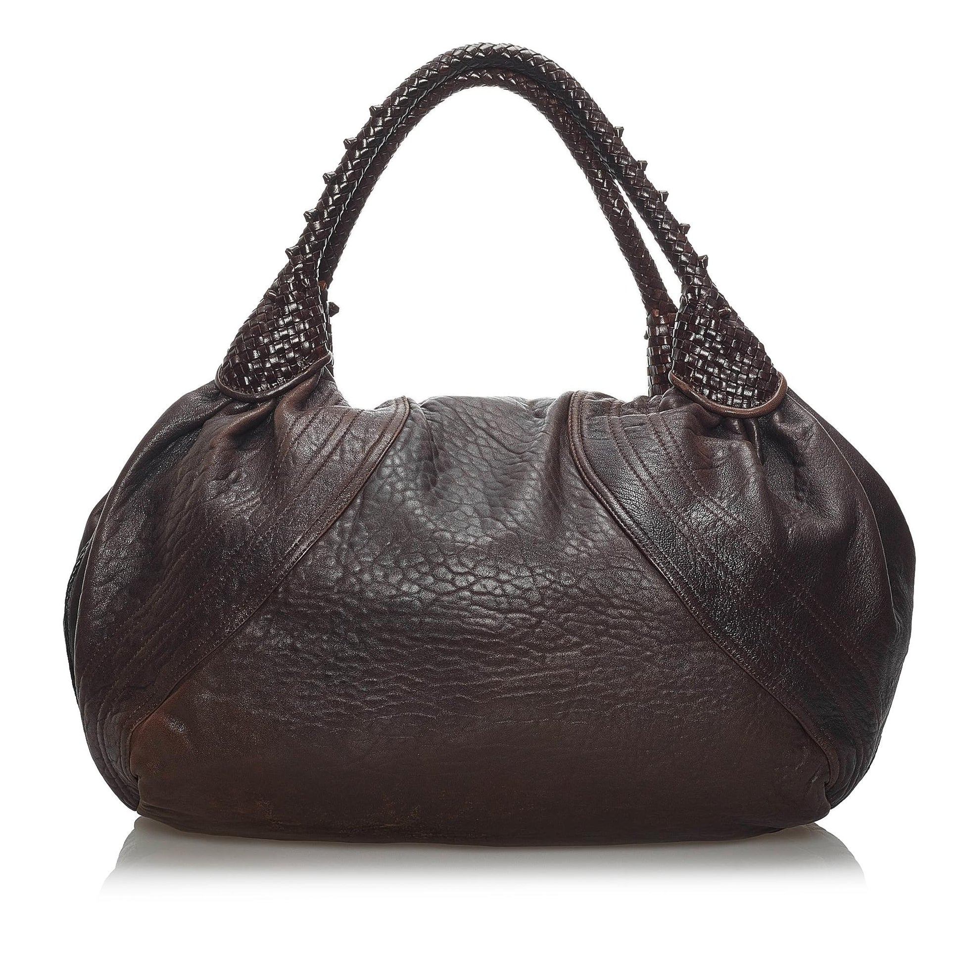 Fendi Spy Leather Handbag