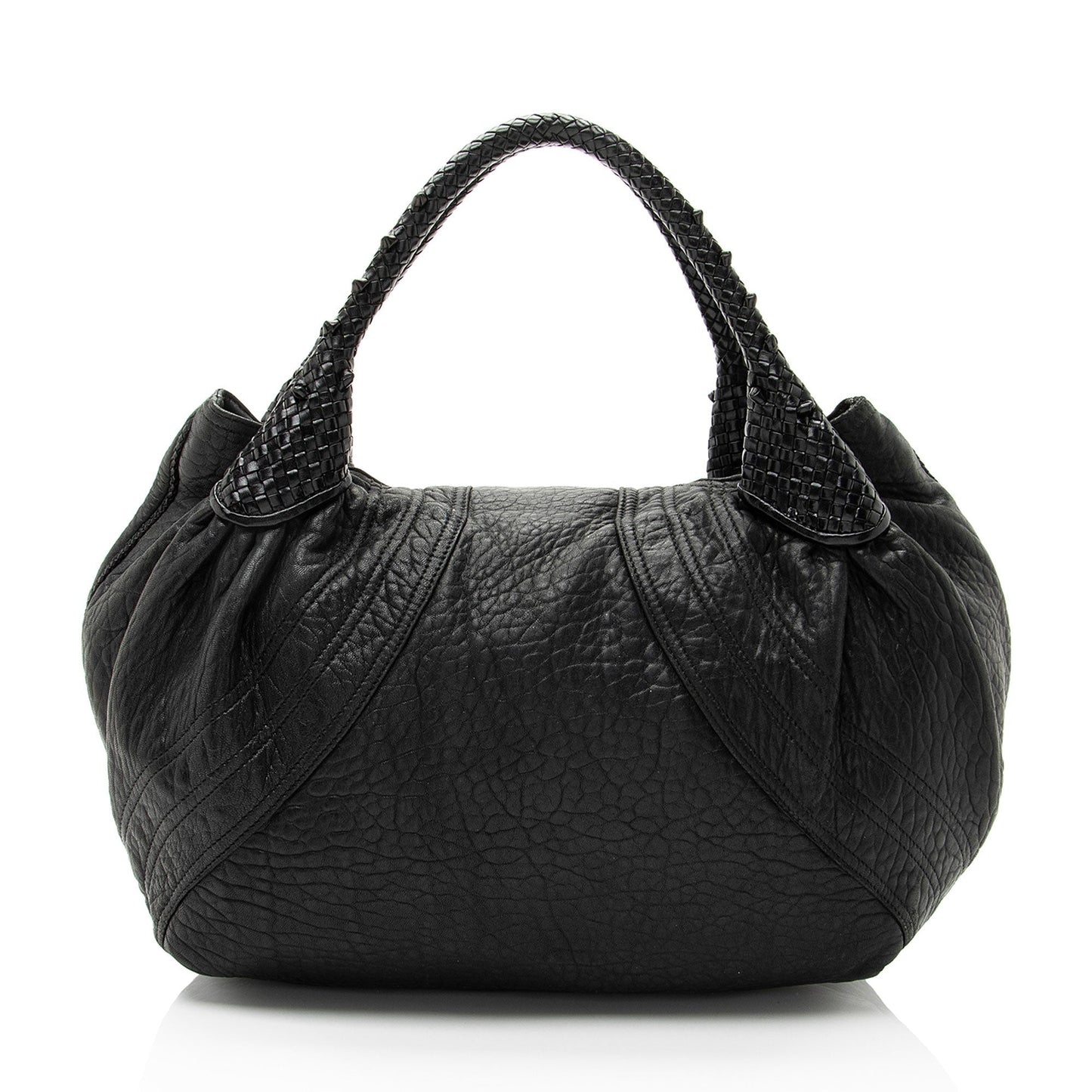 Fendi Perforated FF Calfskin Chef Small Bag