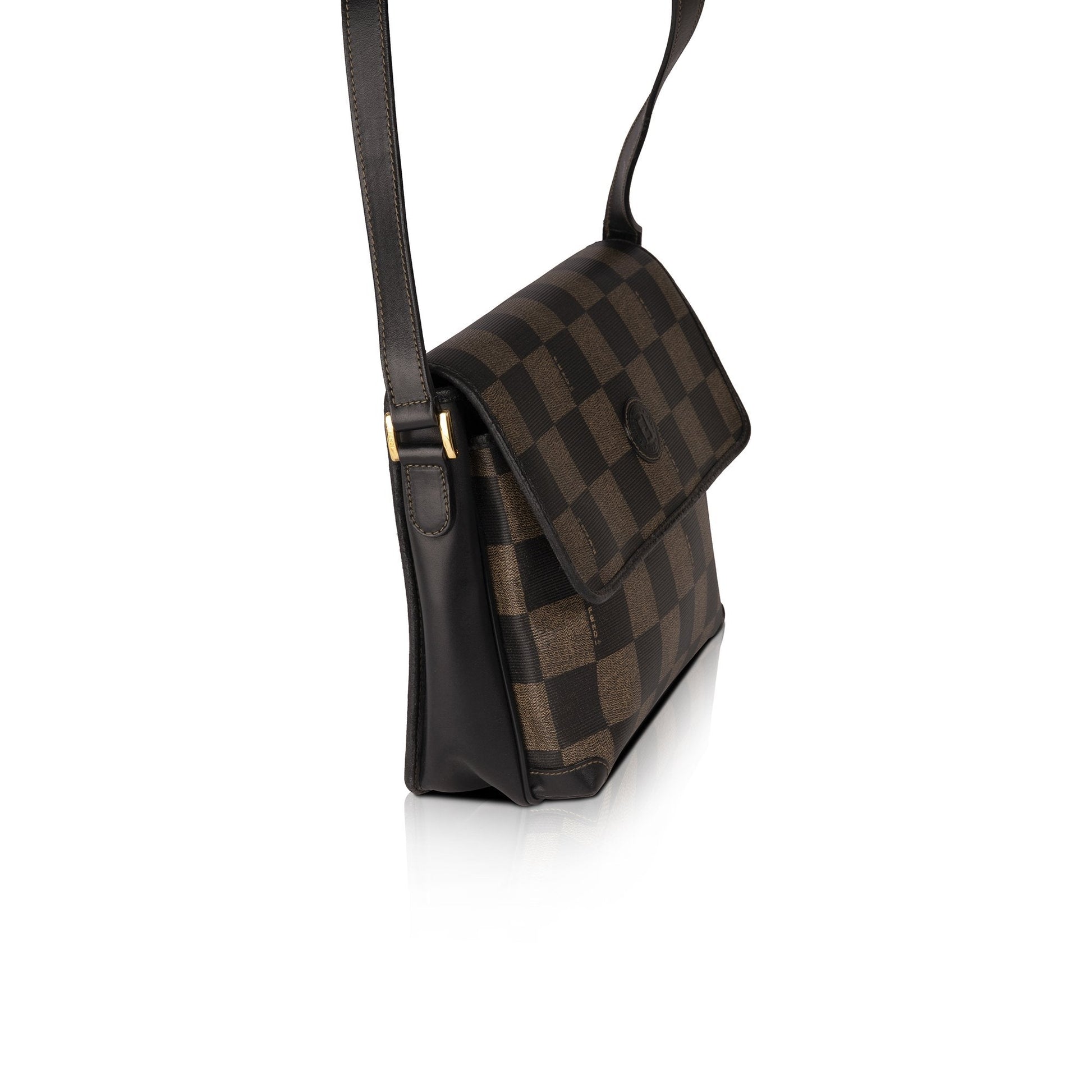 Fendi Checkered Crossbody Bag