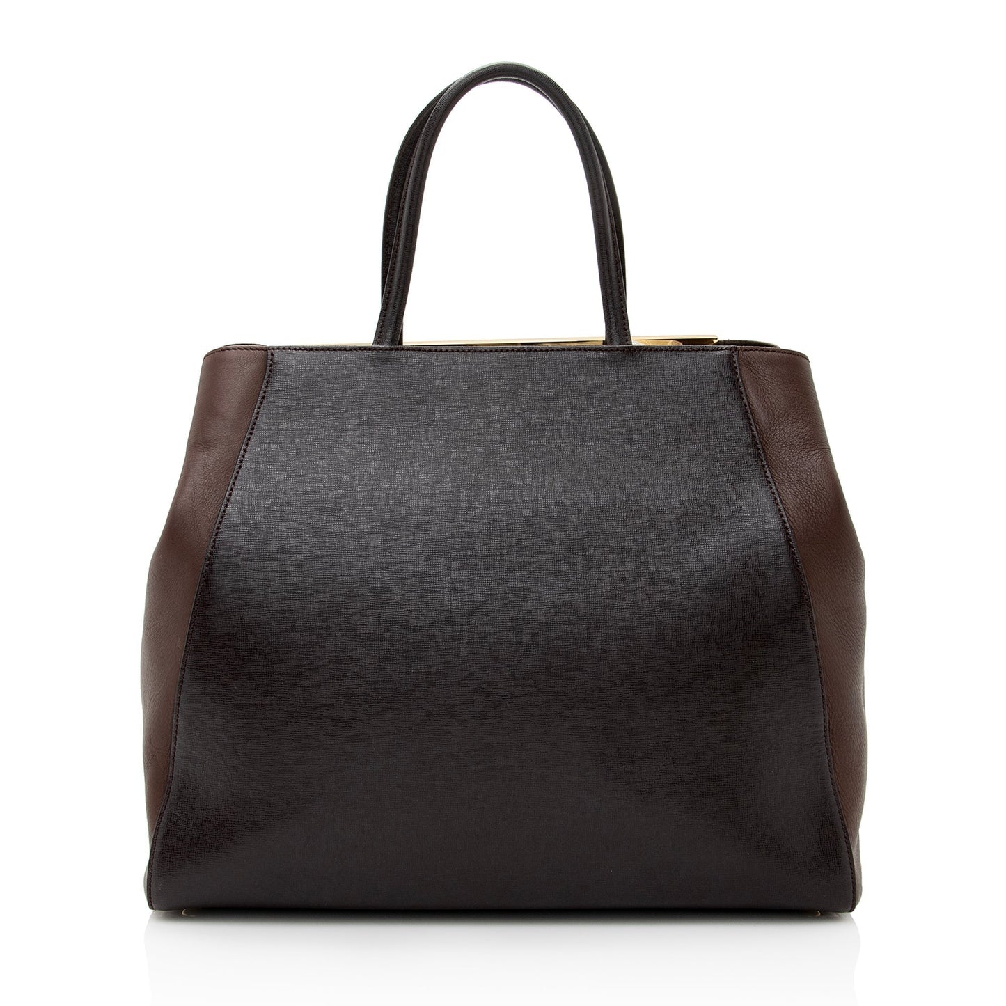 Fendi Vitello Calfskin 2Jours Elite Large Tote
