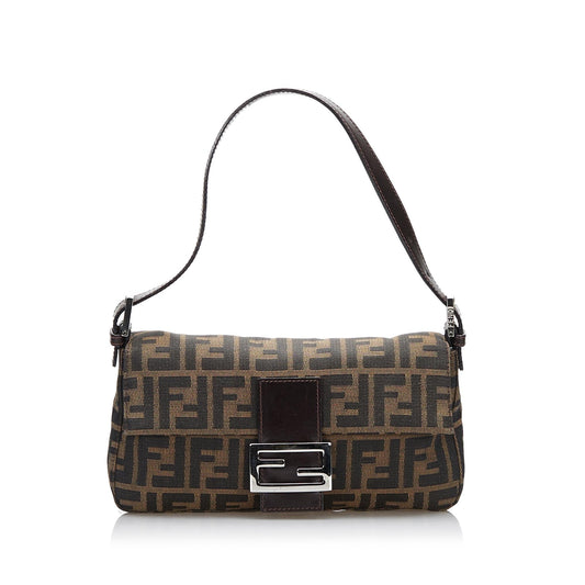 Fendi Zucca Canvas Baguette (SHG-edz7TO)