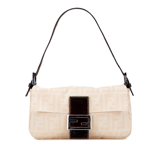 Fendi Zucca Canvas Baguette