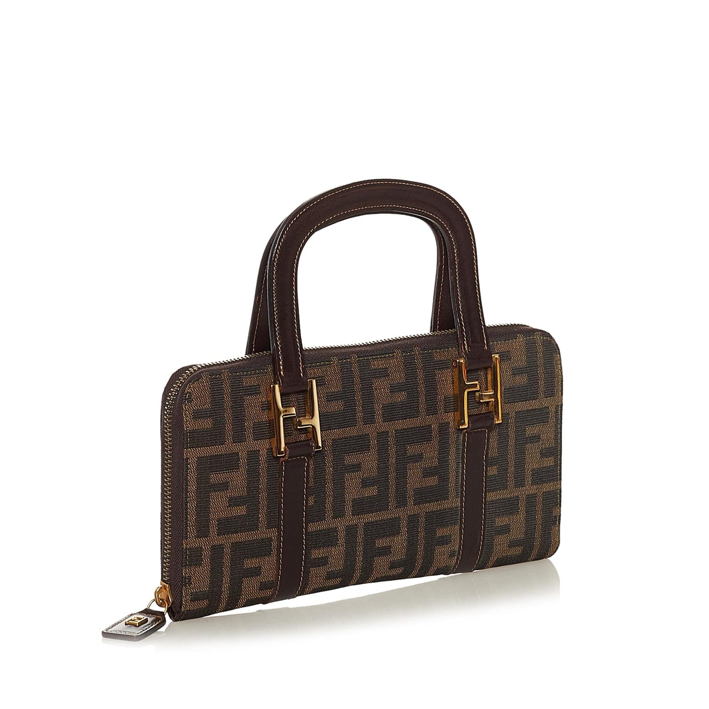 Fendi Zucca Canvas Handbag