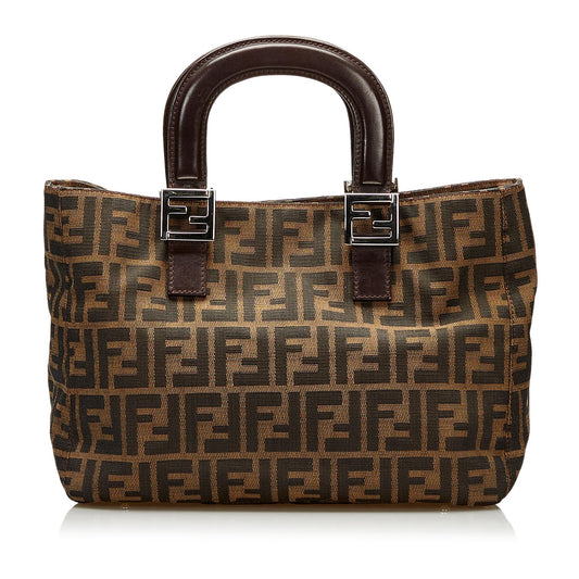 Fendi Zucca Canvas Handbag (SHG-35839)