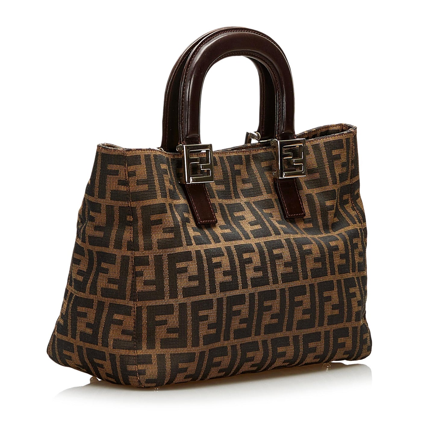 Fendi Zucca Canvas Handbag