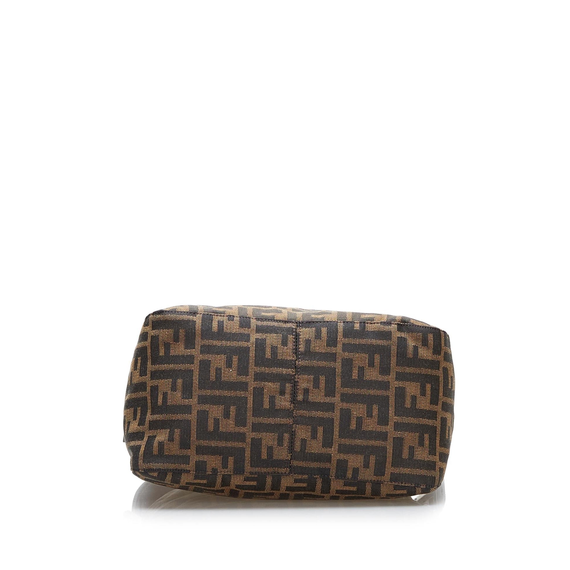 Fendi Zucca Canvas Handbag