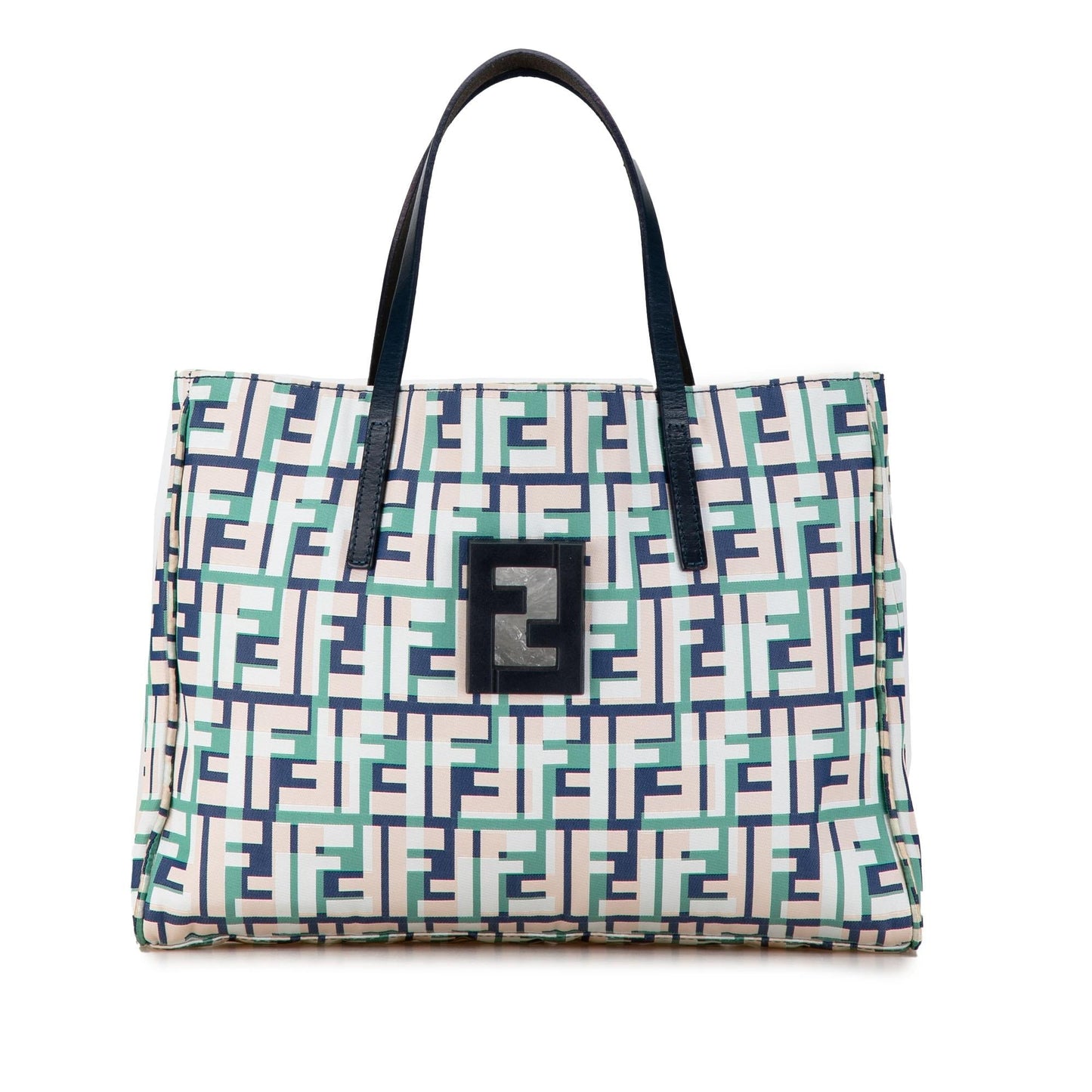 Fendi Zucca Canvas Multicolor Handbag