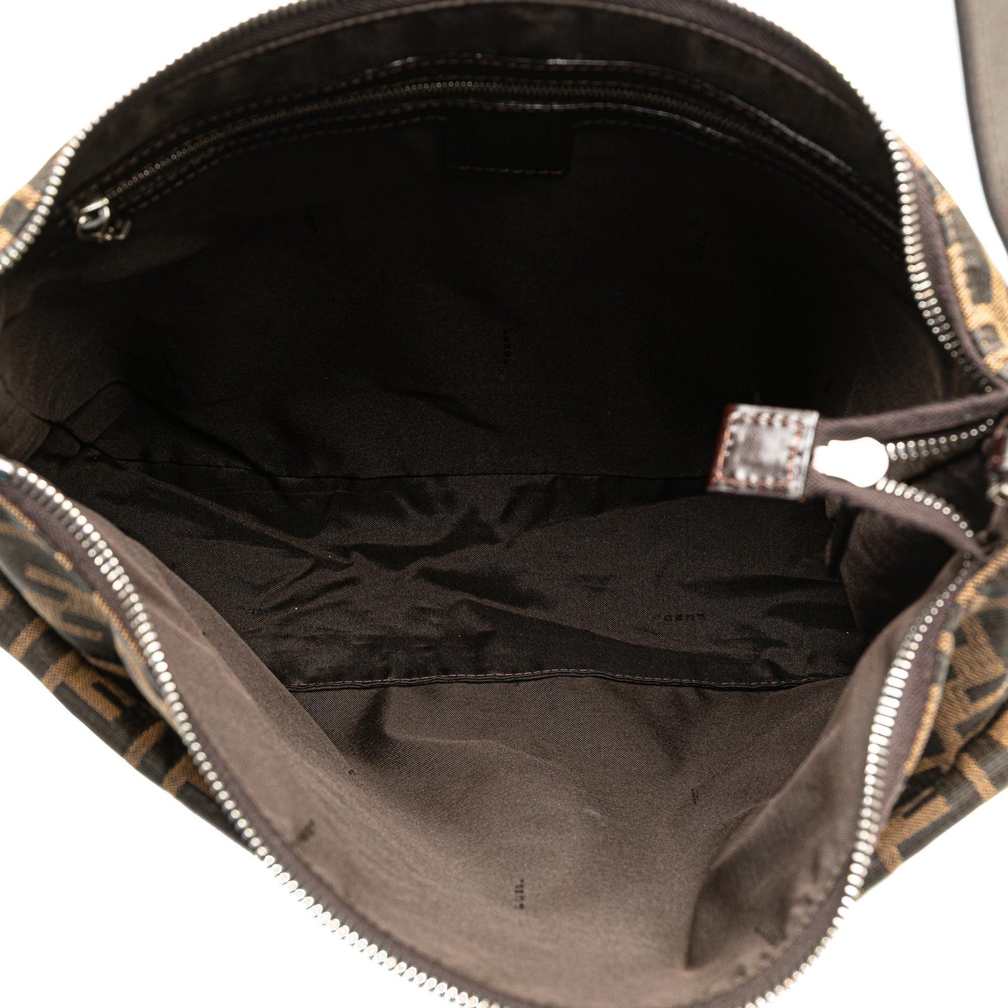 Fendi Zucca Canvas Shoulder Bag