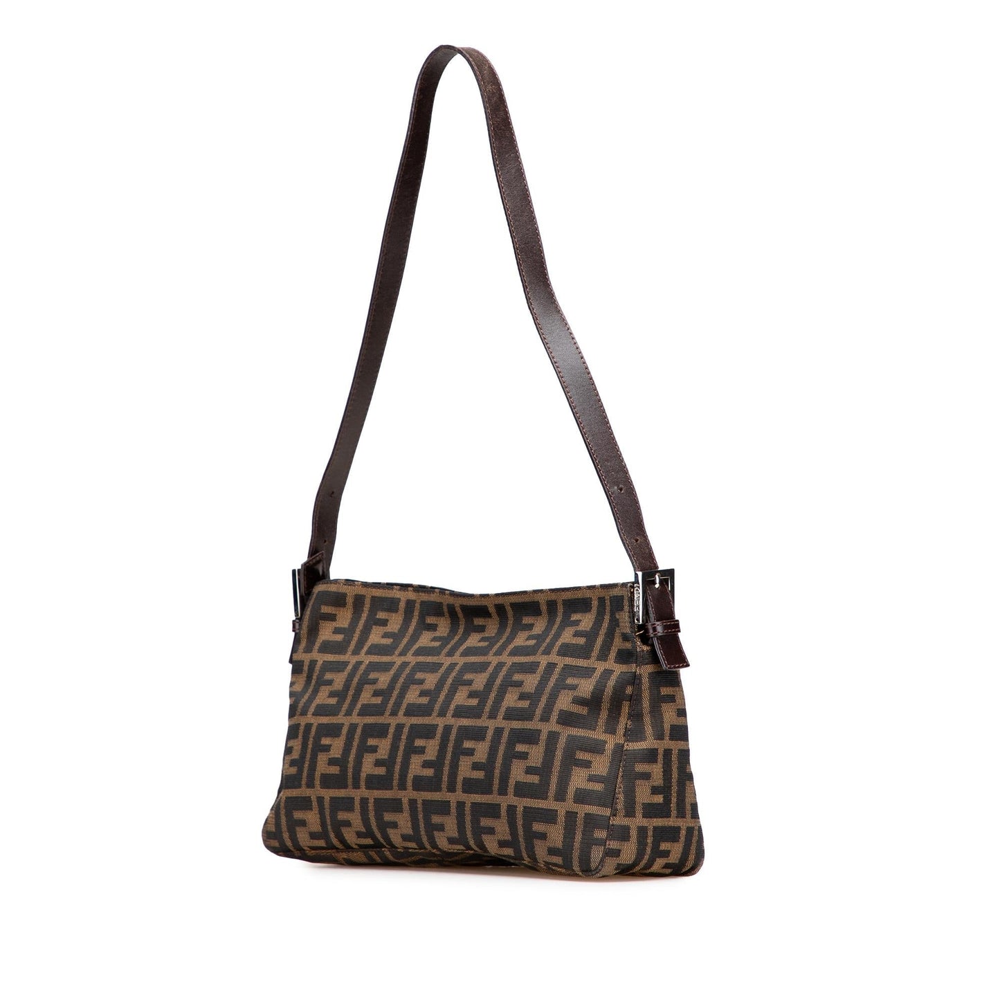 Fendi Zucca Canvas Shoulder Bag