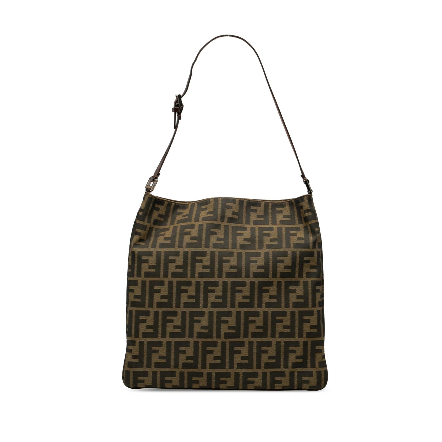 Fendi Zucca Canvas Shoulder Bag