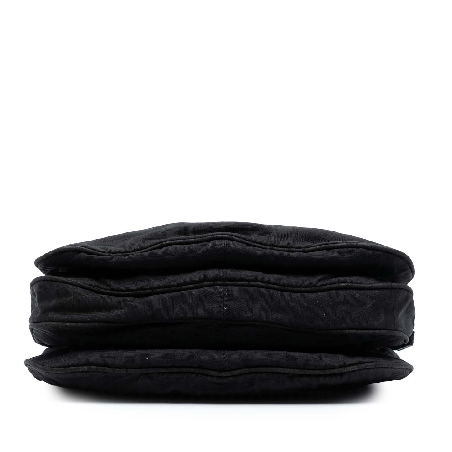 Fendi Zucca Canvas Shoulder Bag