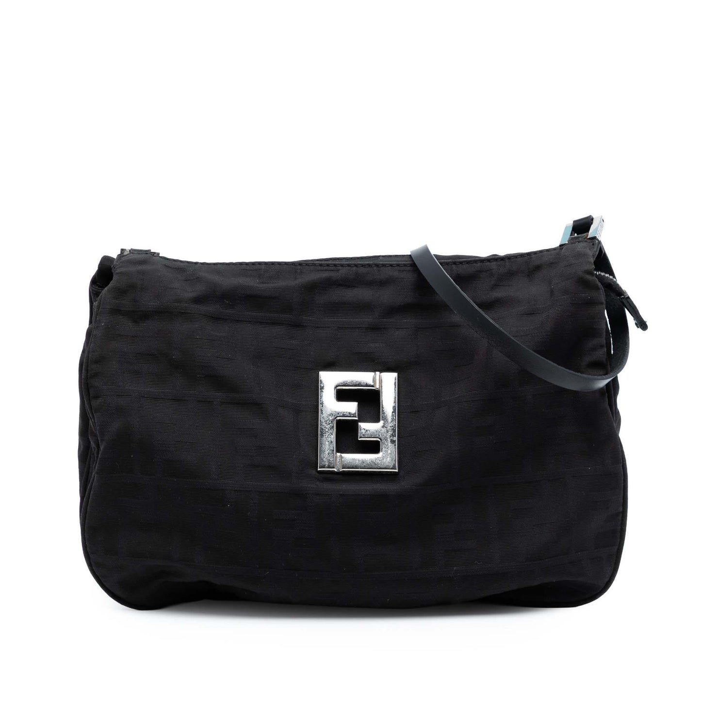 Fendi Zucca Canvas Shoulder Bag