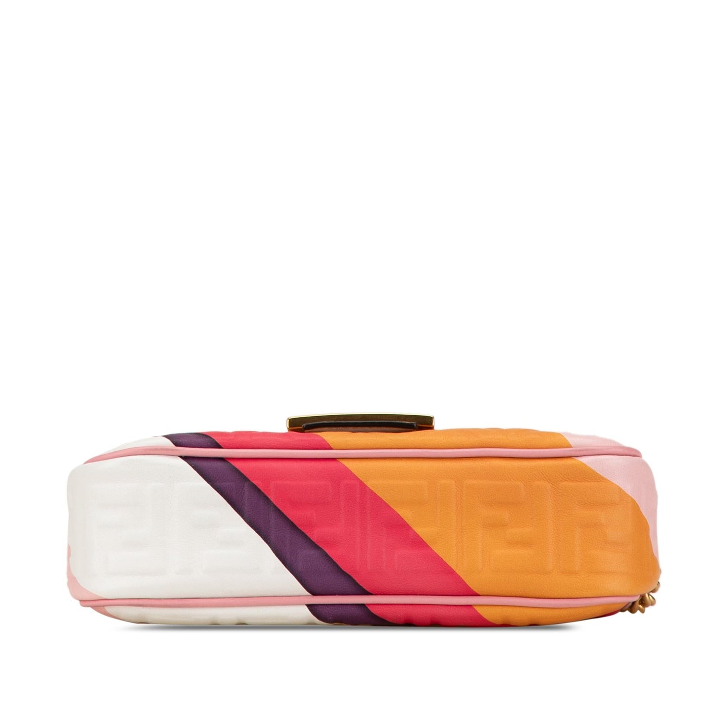 Fendi Mini Zucca Interlaced Canvas Iconic Peekaboo Satchel (SHG-HNjiei)