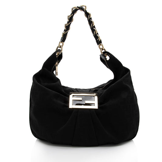 Fendi Zucca Mia Hobo (SHF-LewFOt)