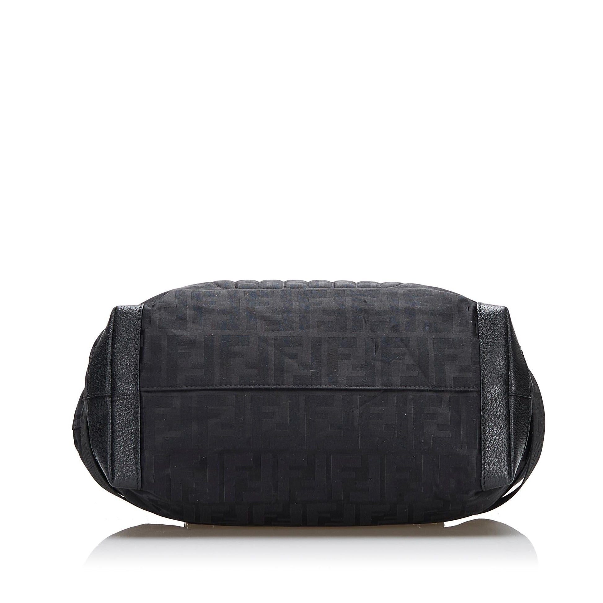 Fendi Zucca Nylon Zip