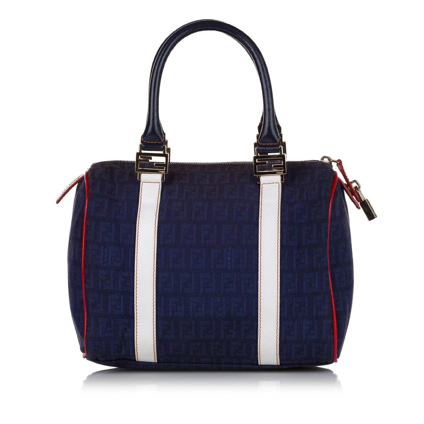 Fendi Zucchino Boston Bag