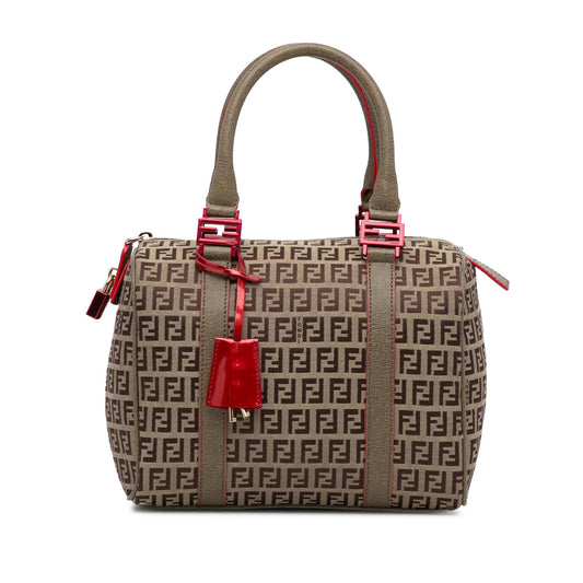 Fendi Zucchino Boston Bag (SHG-SFmROf)