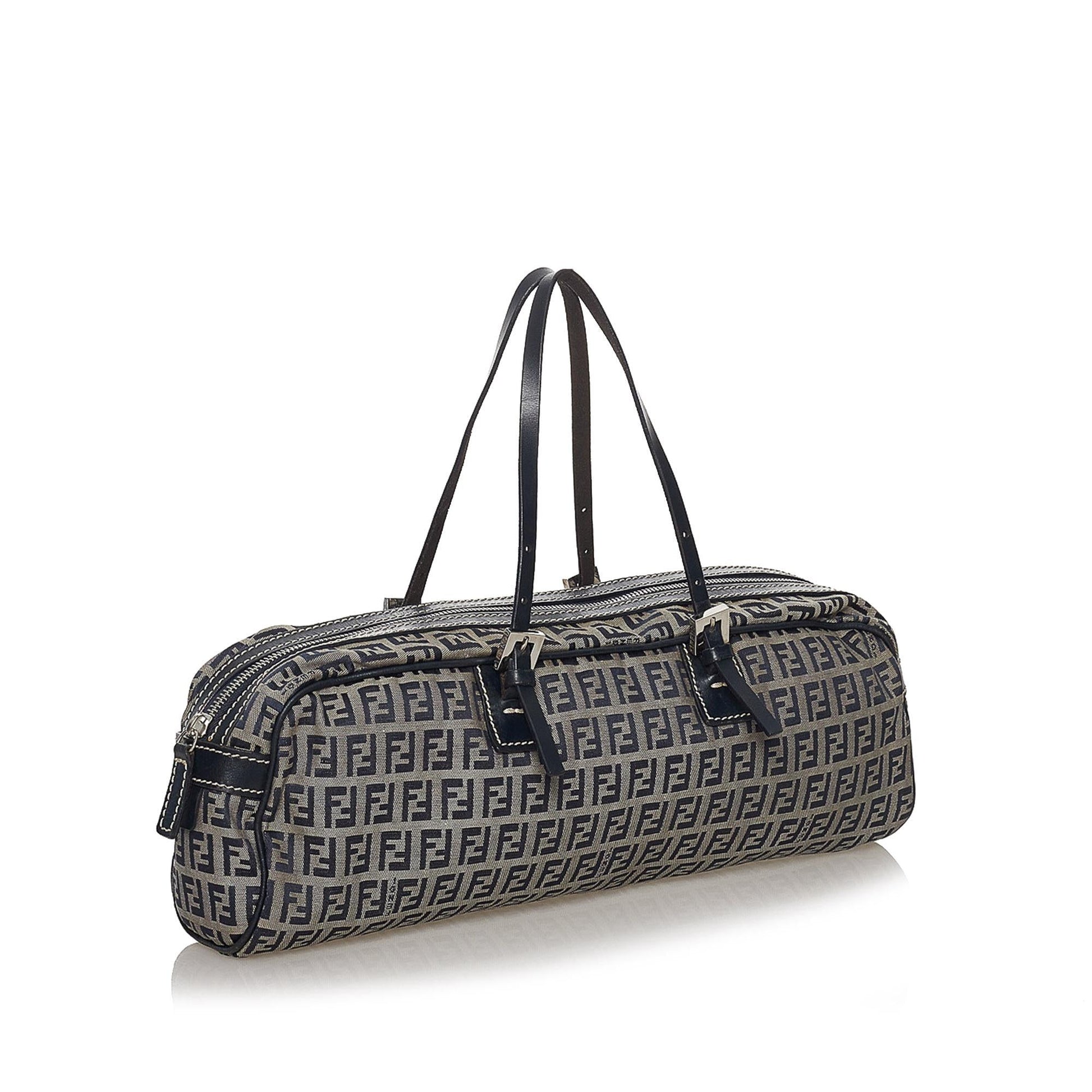 Fendi Zucchino Canvas Handbag
