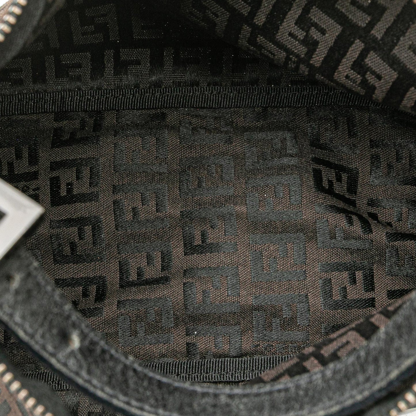Fendi Zucchino Canvas Handbag